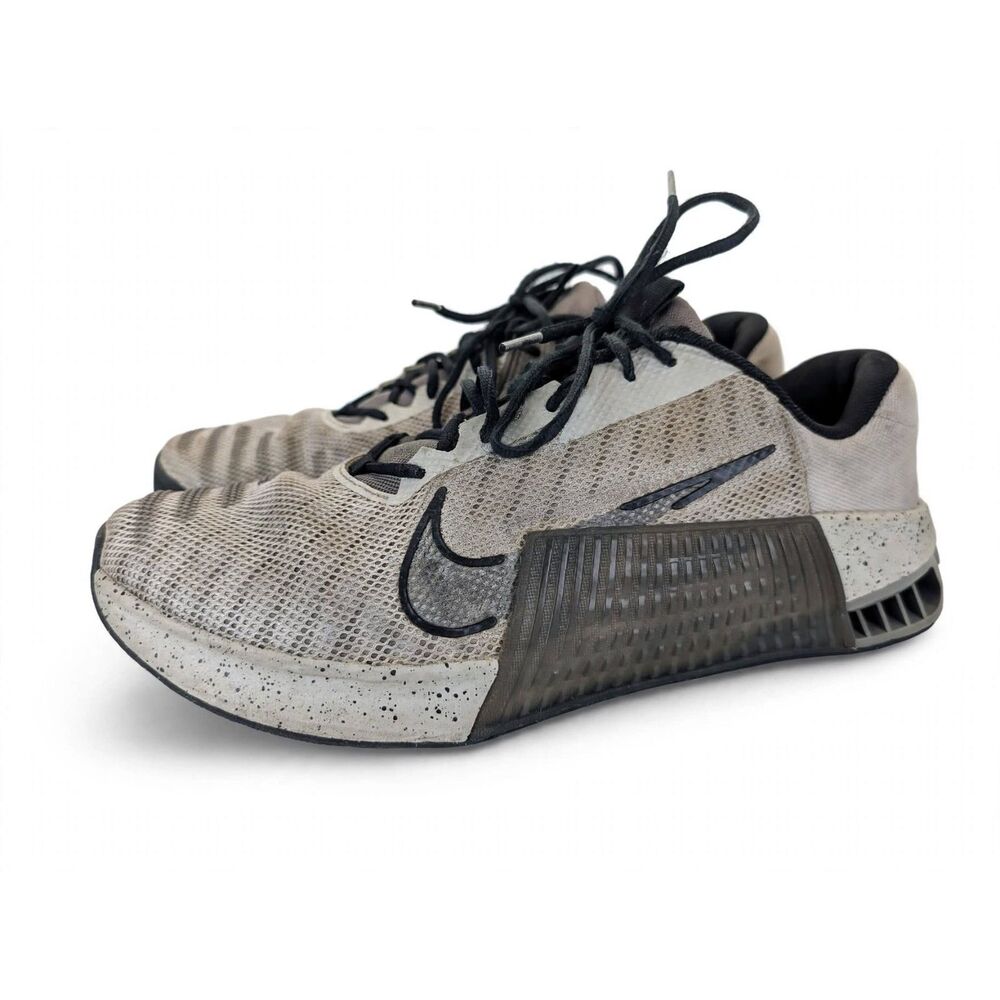 Nike Metcon 9 Mens Size 13 Light Iron Ore Black DZ2617-004 Gym Training Used